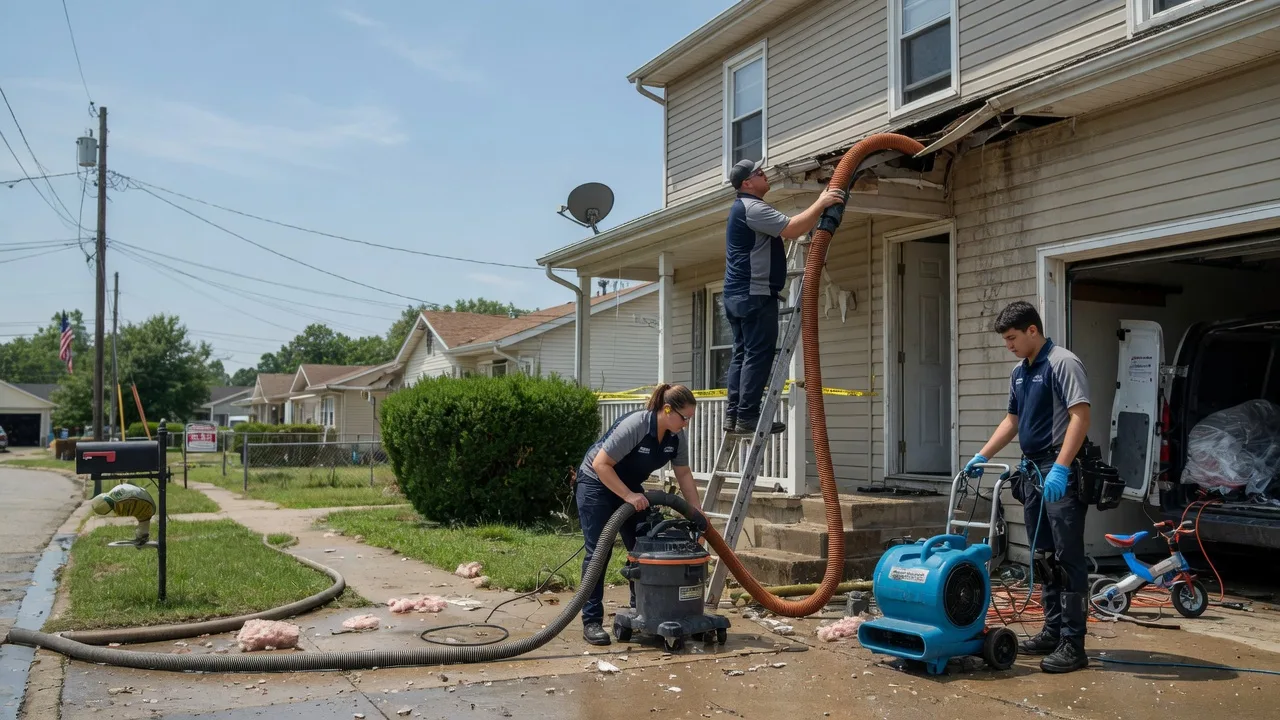 Water Damage Restoration in New Home, TX near me